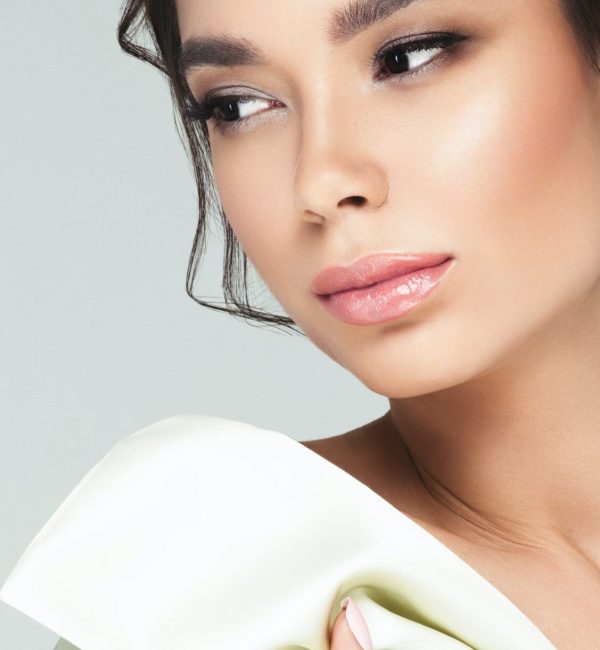 Asian glamour woman beauty make up portrait